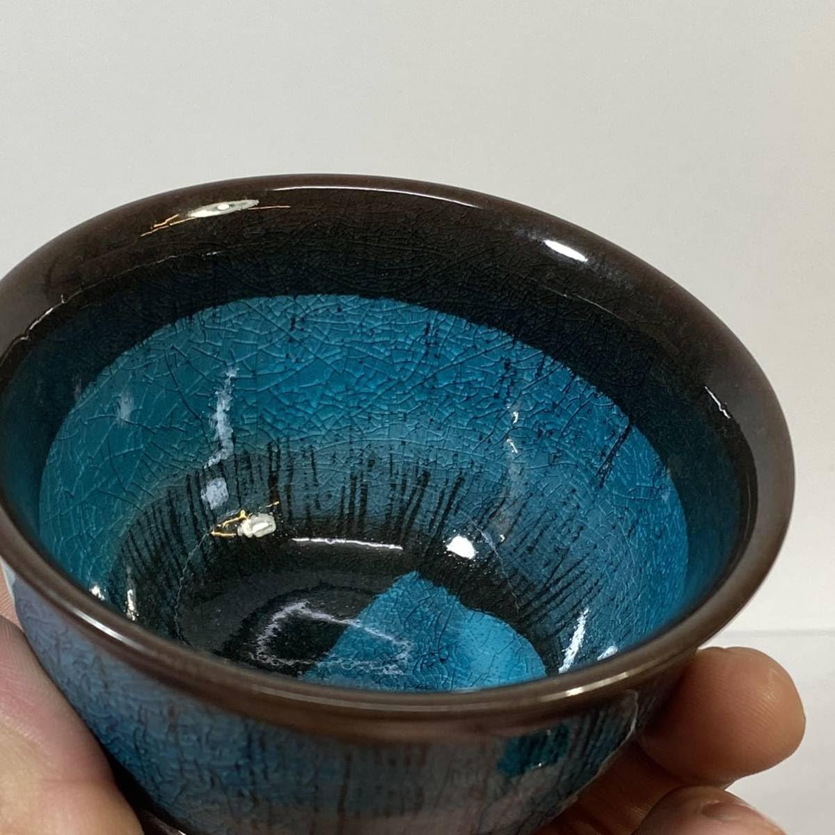 Amazon.co.jp: 瀬戸 赤津焼 赤峰 煎茶揃 湯呑 菓子皿 5客 京しみず