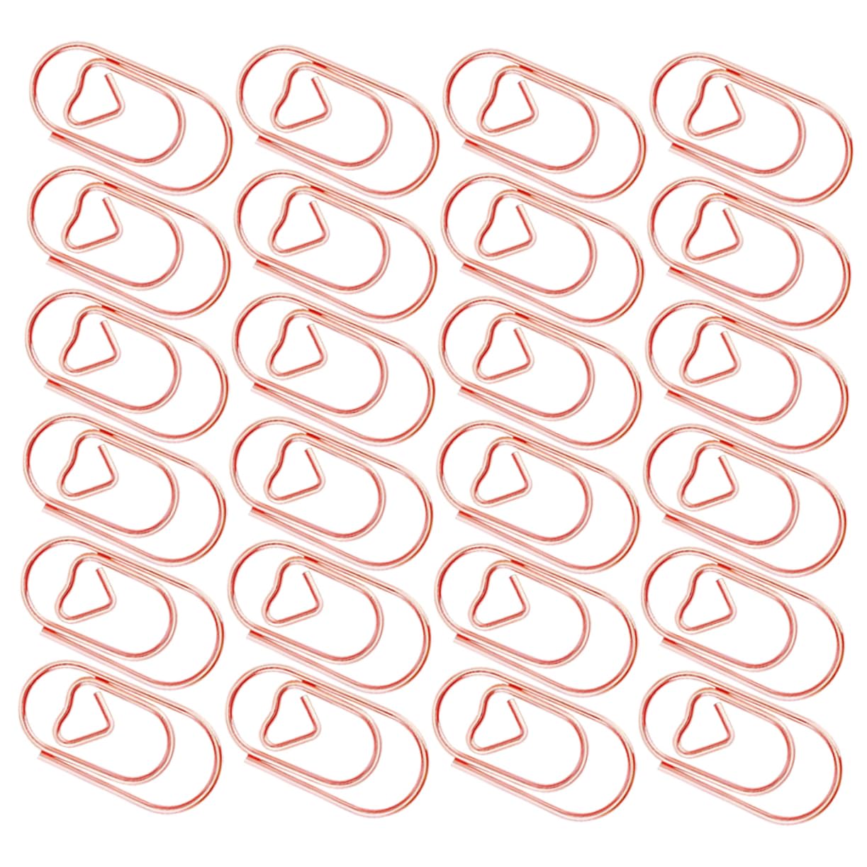 Housoutil 5 Set Graffette Metallo Clip Decorative Per Ufficio Scuola E Speciali Design E Compatto Per Documenti E Biglietti Auguri 200 Pezzi * 5