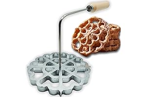 Bunuelos Moldes de Viento con Mango, 4.5''