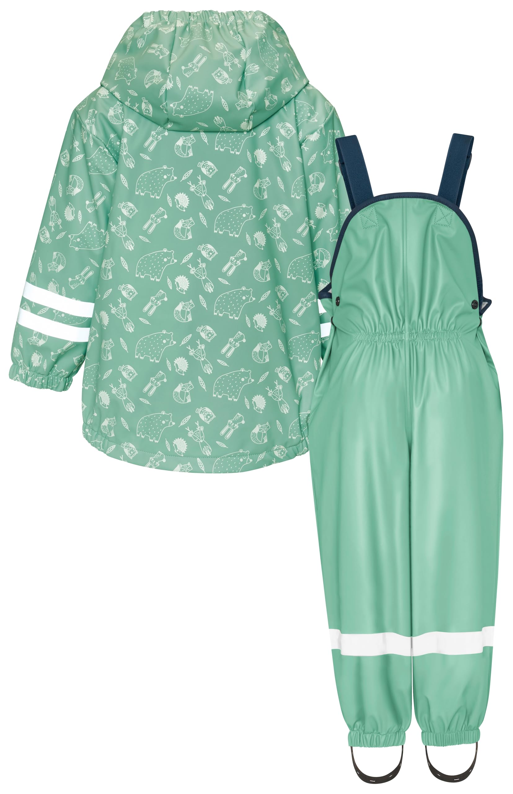 Playshoes Regen Set Pioggia (Pacco da 2) Unisex-Bambini e Ragazzi