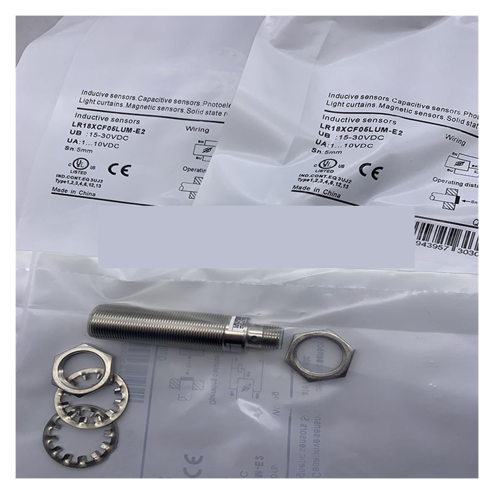 Capteur LR30XBN22DNOY-E2 inductif industriel haute précision M30