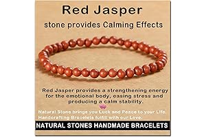 AD Beads: Healing Gemstone Stretch Bracelet for Women