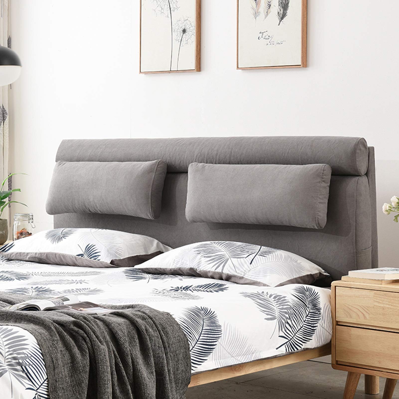 Rivestimento Letto Matrimoniale Contenitore YSZBD Cuscini Per