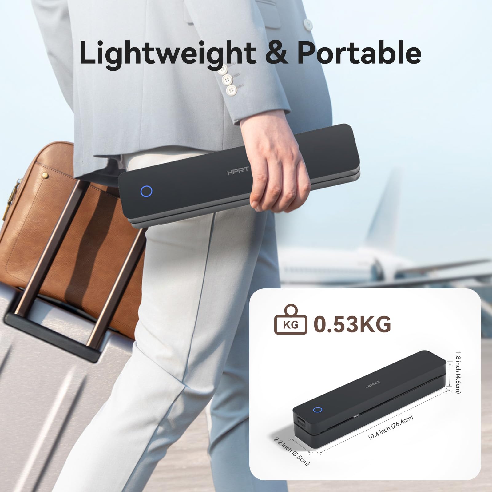 HPRT モバイルプリンター MT610 ブラック Amazon.com: HPRT MT610 Pro Black Portable Printer Wireless