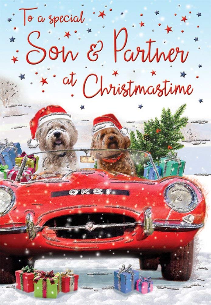 Regal Publishing Christmas Card Son & Partner - 9 x 6 inches - Regal Publishing