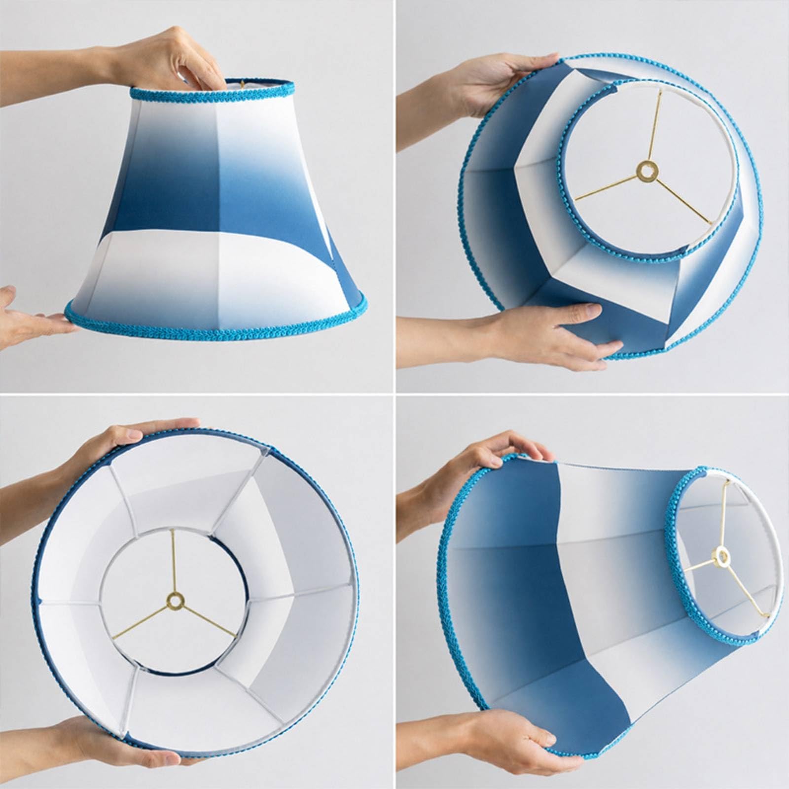 Paralume a Cono Sfumato Paralume con Attacco Ragno di Ricambio Illuminazione per Camera da Letto