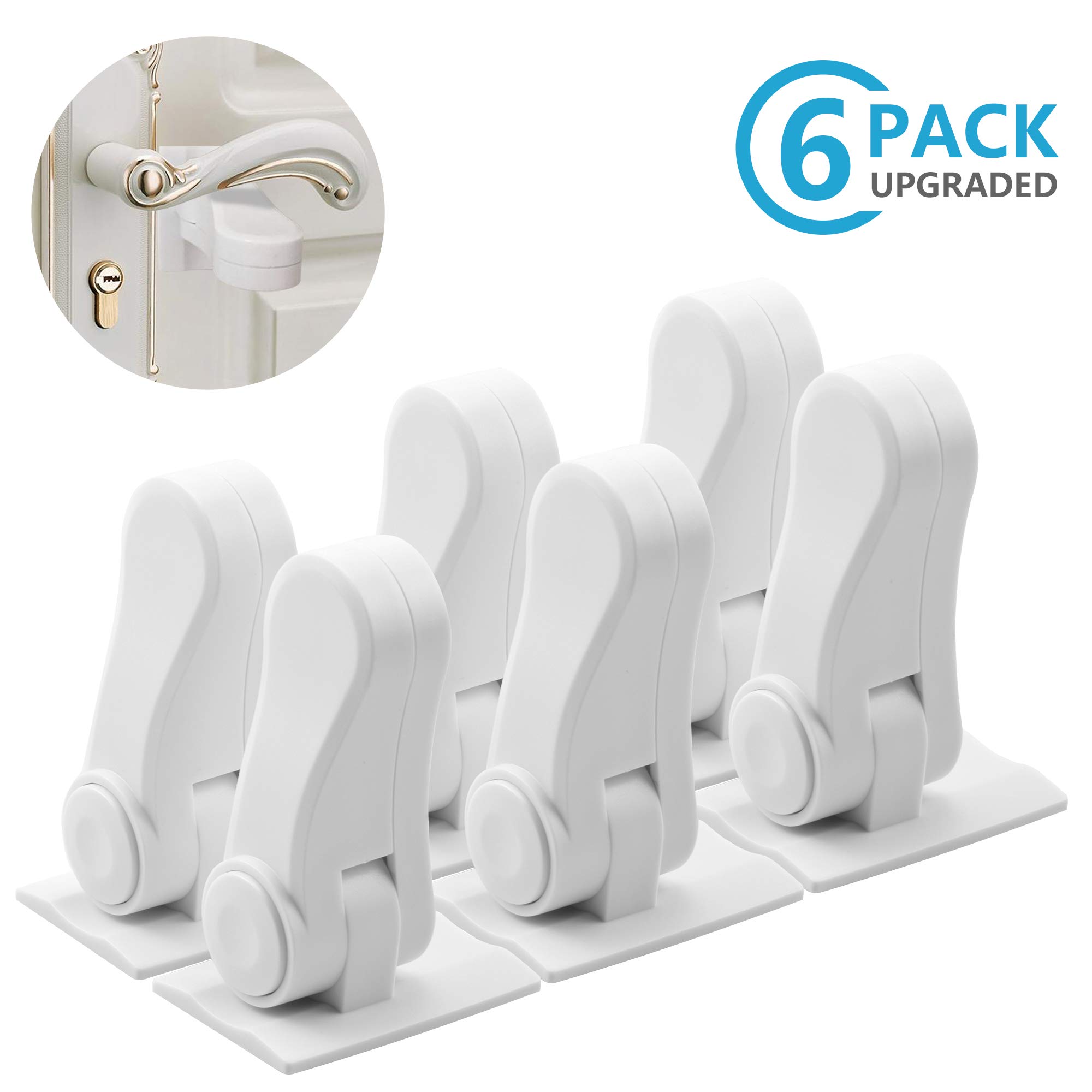 Buy Door Lever Lock for Child Toddler Safety, Zalock Upgraded 6 Pack