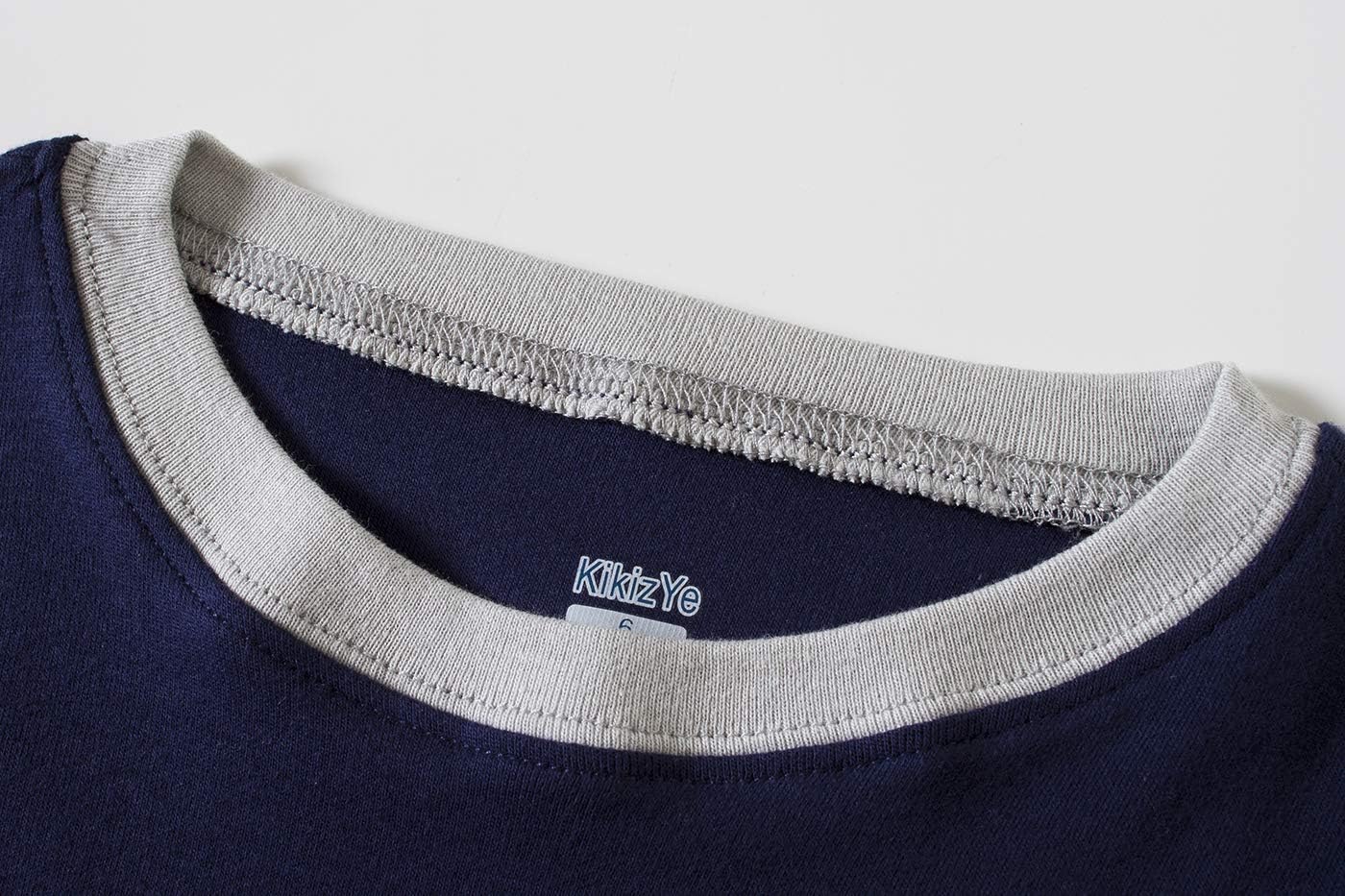 KikizYe Little Big Boys Girls Pajamas Set Kids PJs 100% Cotton Sleepwear - Image 2