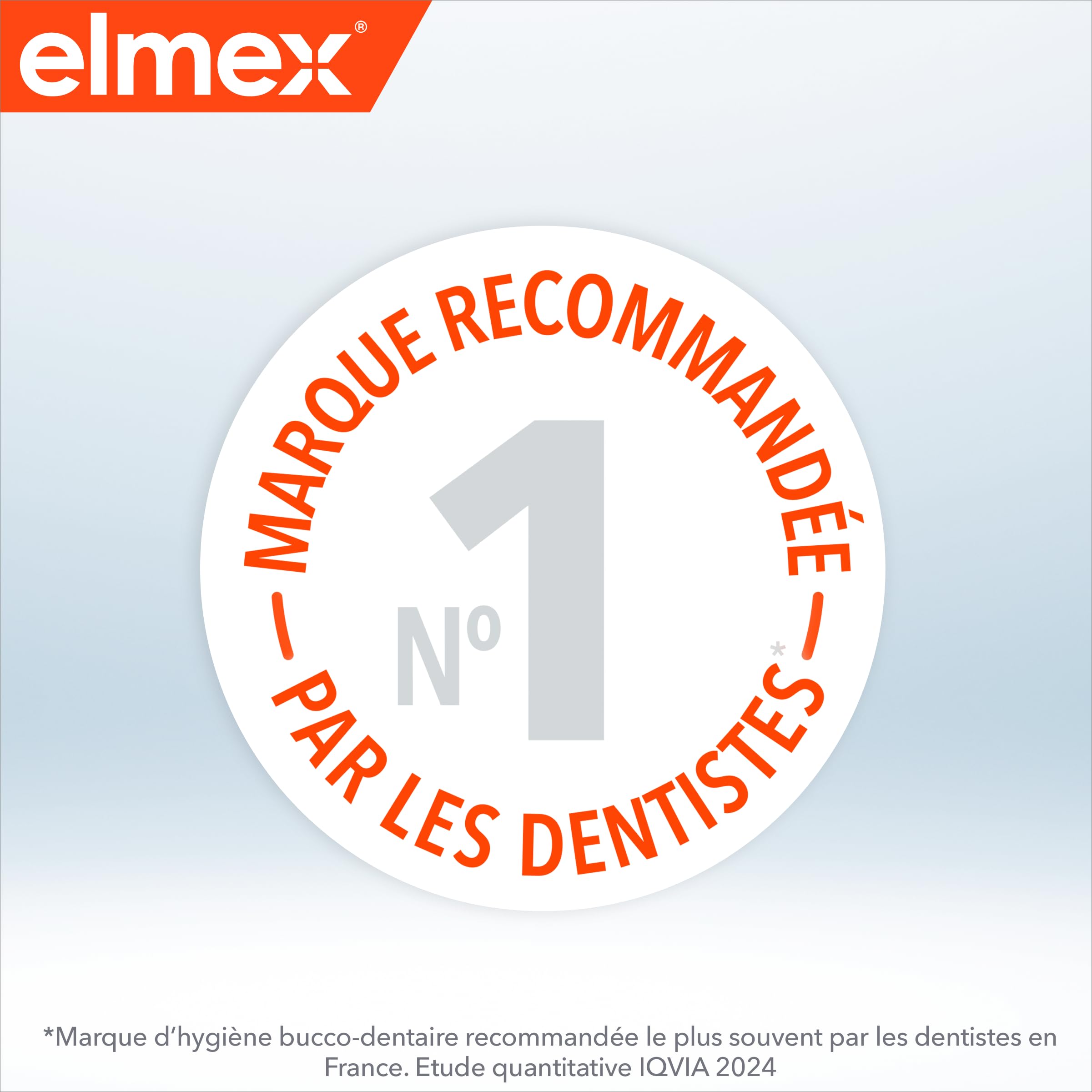 ELMEX Bain de bouche ANTI-CARIES Bouclier Double Protection Reminéralise l'émail sans alcool Saveur Menthe 400mL