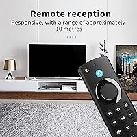 Vista 4 de Control remoto de repuesto L5B83G (3 generación) con función de voz, apto para Fire Smart TV Stick (2n Gen, 3 generación, Lite 4K), Smart TVs Cube