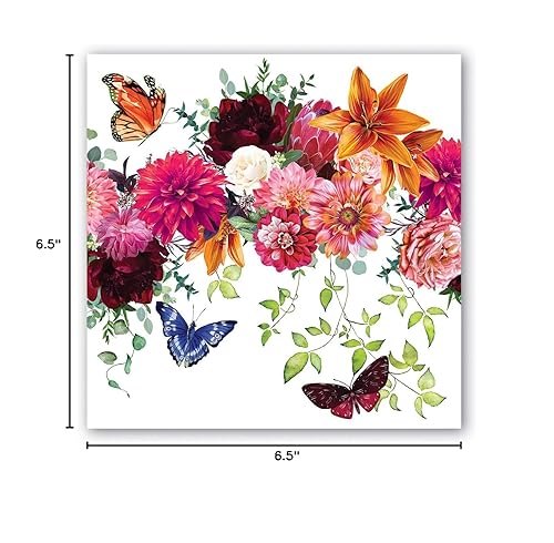 Miniatura 10 de Michel Design Works Servilletas de papel suave de triple capa, temática de playa, perfectas para uso diario y exhibición, 20 unidades