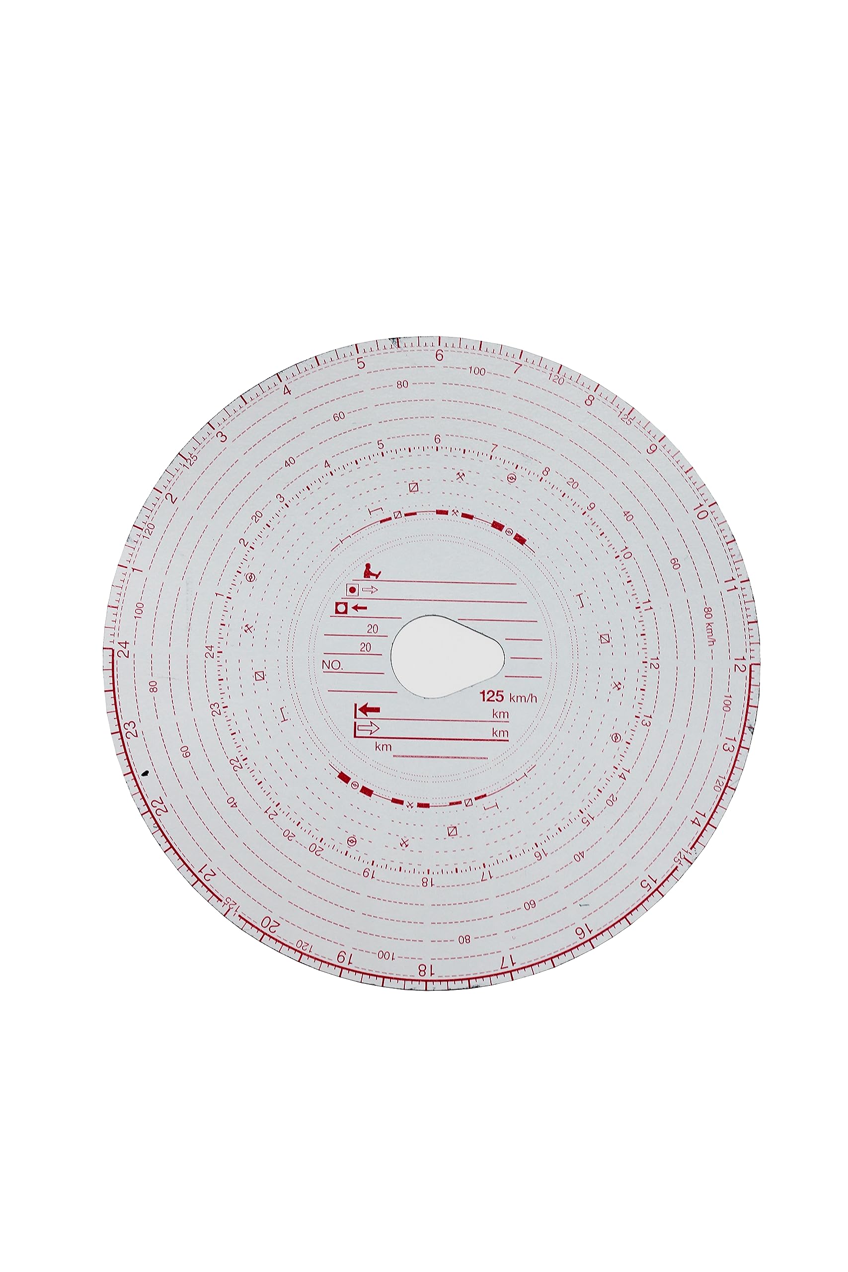 Chartwell, Tachochart Lucas, CK801/1101G, confezione da 100