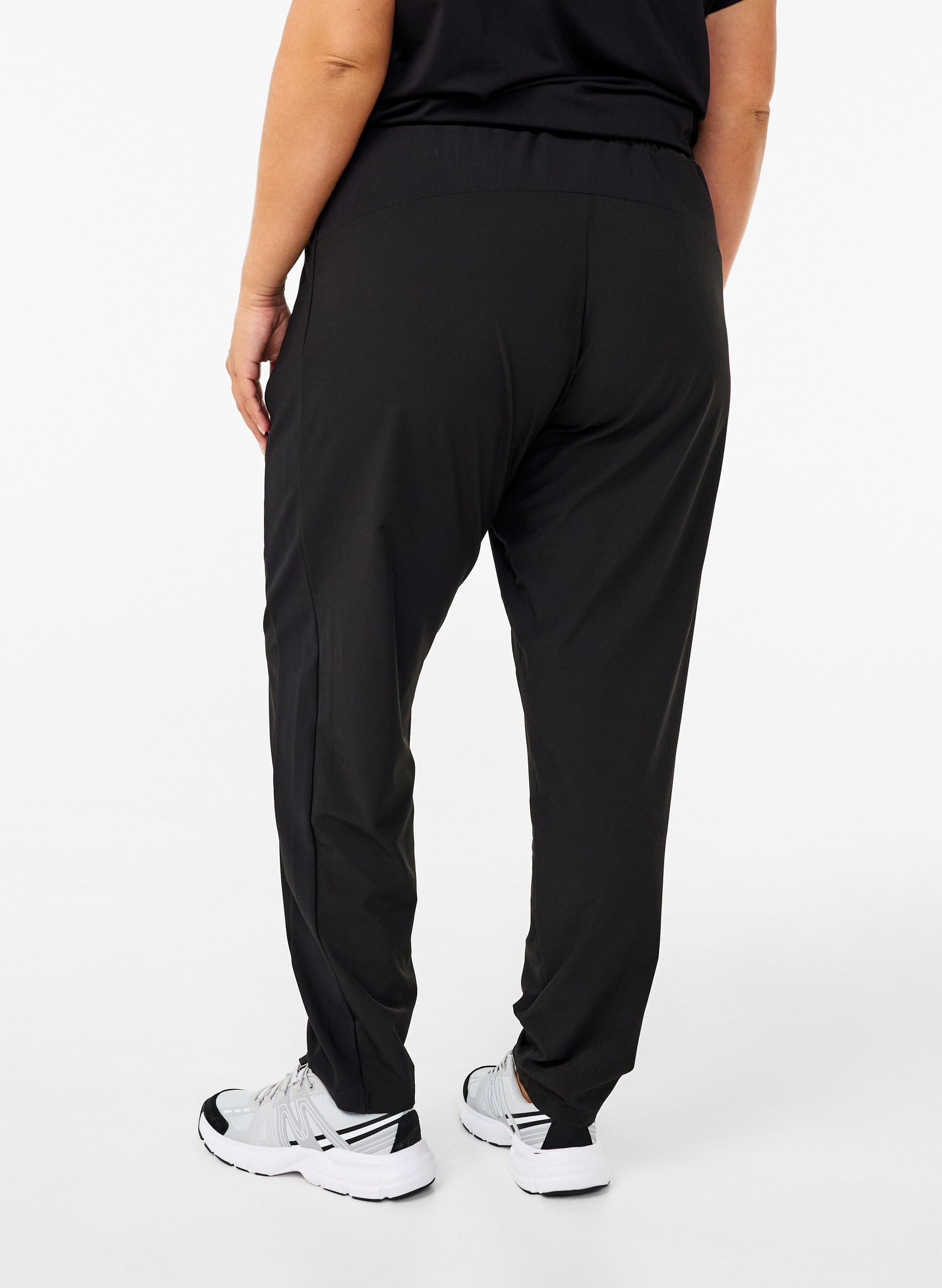 Zizzi Active by - Pantalones de chándal para mujer, tallas grandes, tallas 42-60