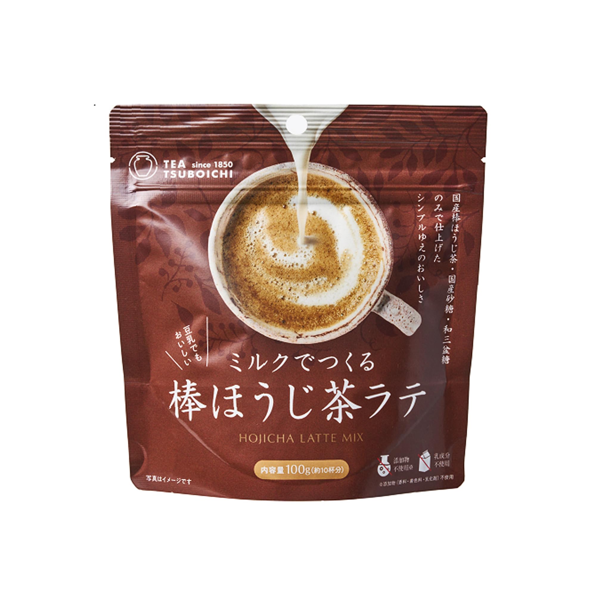 Amazon.co.jp: つぼ市製茶本舗 つぼ市 ミルクでつくる棒ほうじ茶