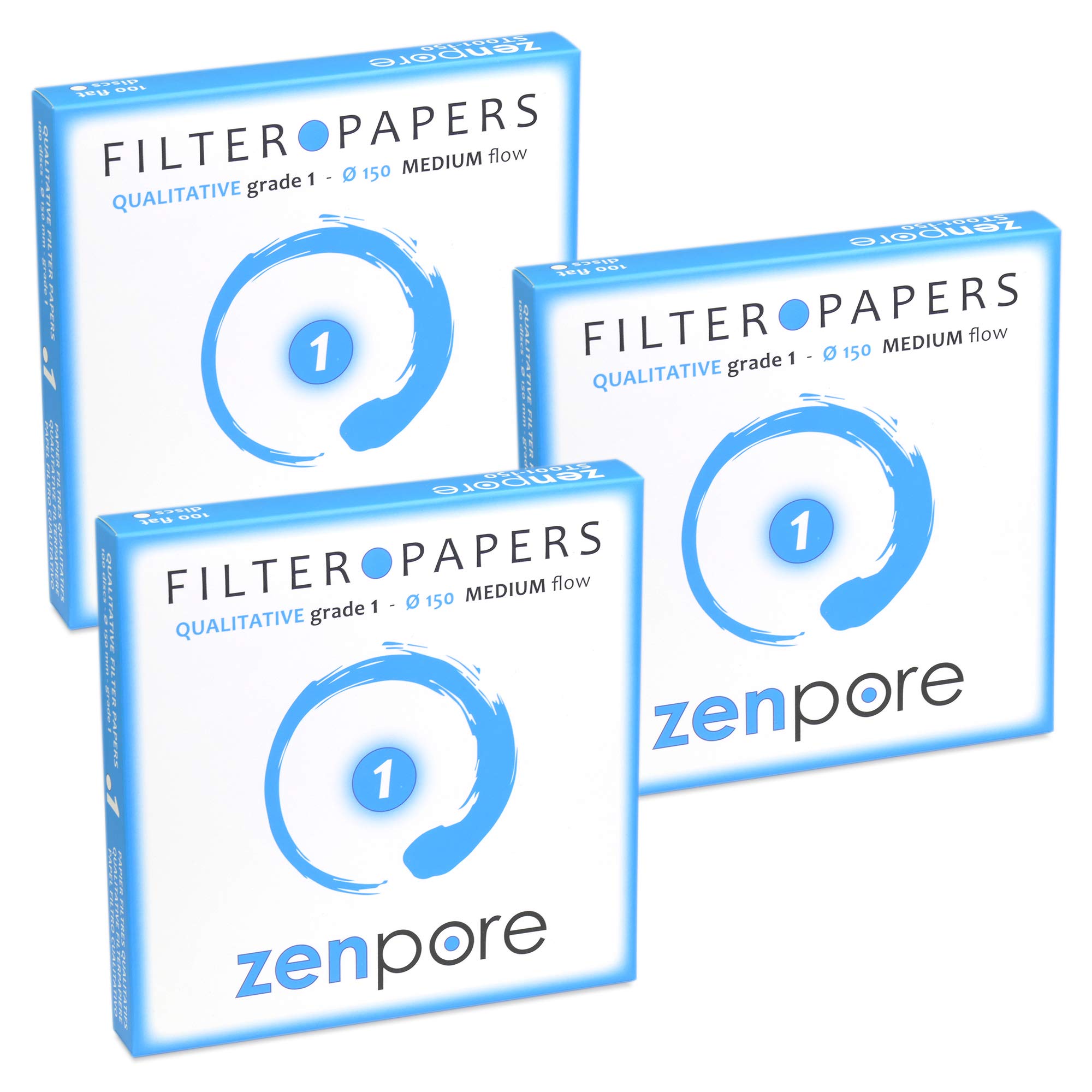 Filter Paper 12.5cm Lab Qualitative Filter Paper for Chemistry, Standard Qualitative Grade 1-Medium Flow 125mm(300 Discs) — Amazon image 14