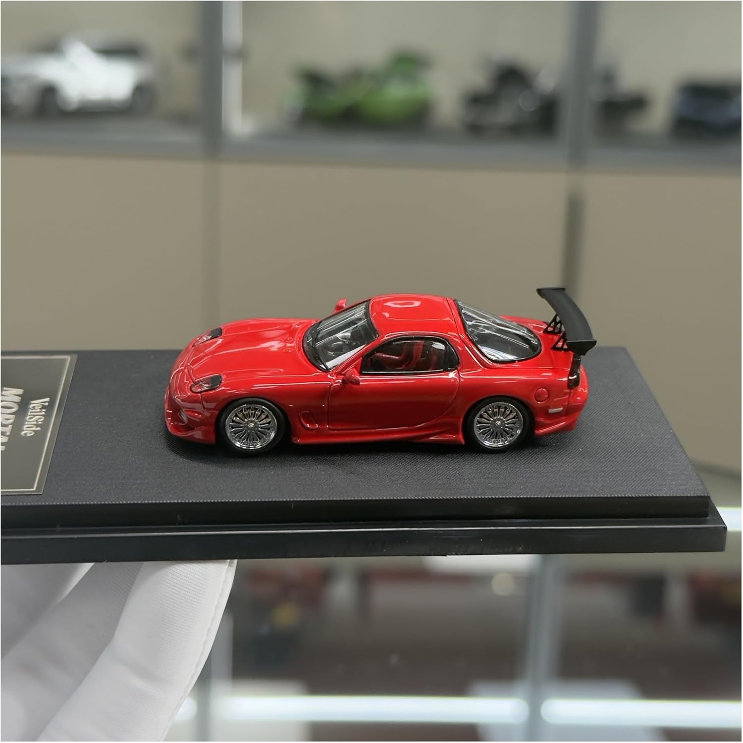 1:64 for Mazda RX-7 Die Cast Metal Model Super Car Toy Hobbies and Interests Vehicles(Yellow)