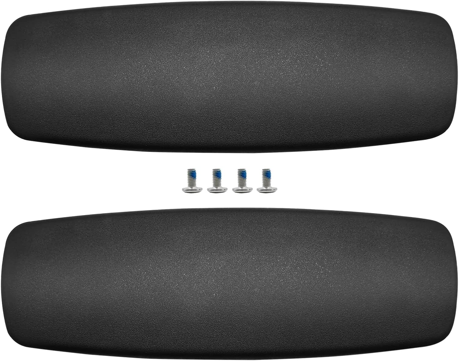 Gaming Chair Replacement Armrest Arm Pads Universal Soft PU Leather