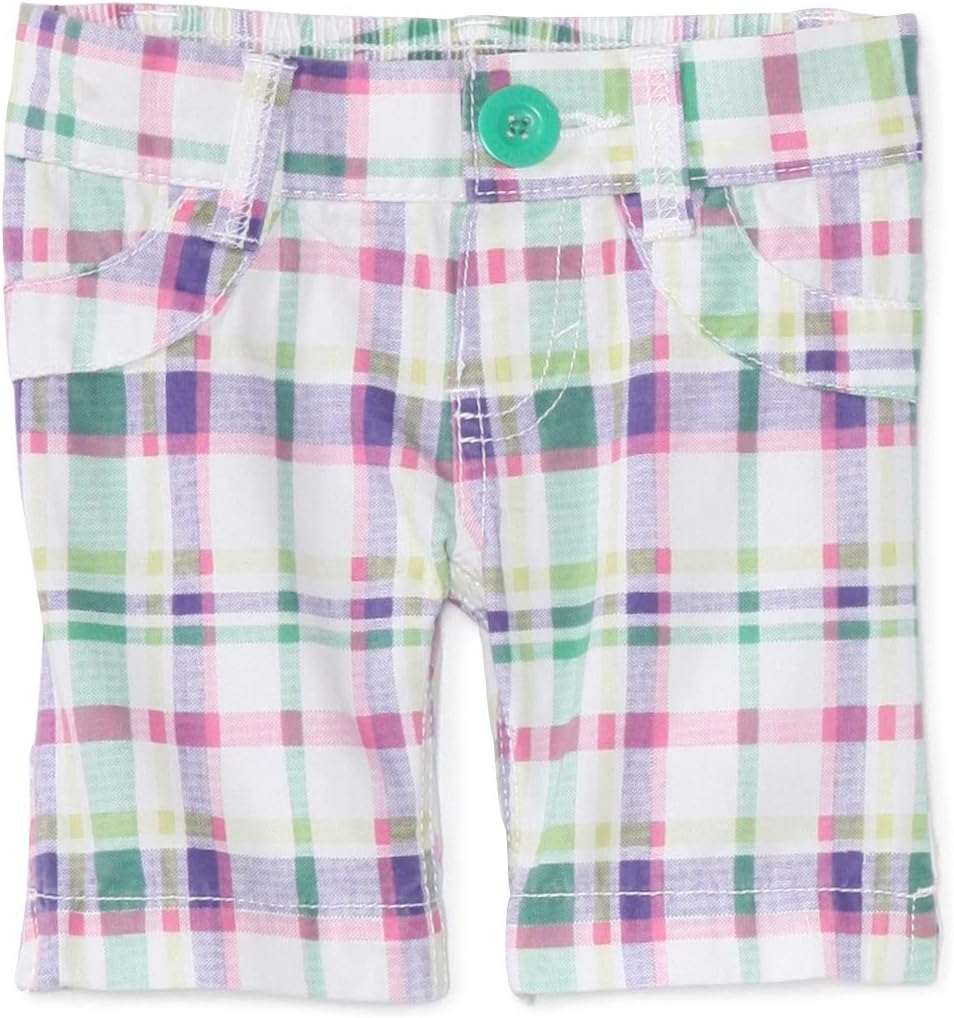 Sprockets Baby Girls' Mix and Match Playdate Plaid Bermuda
