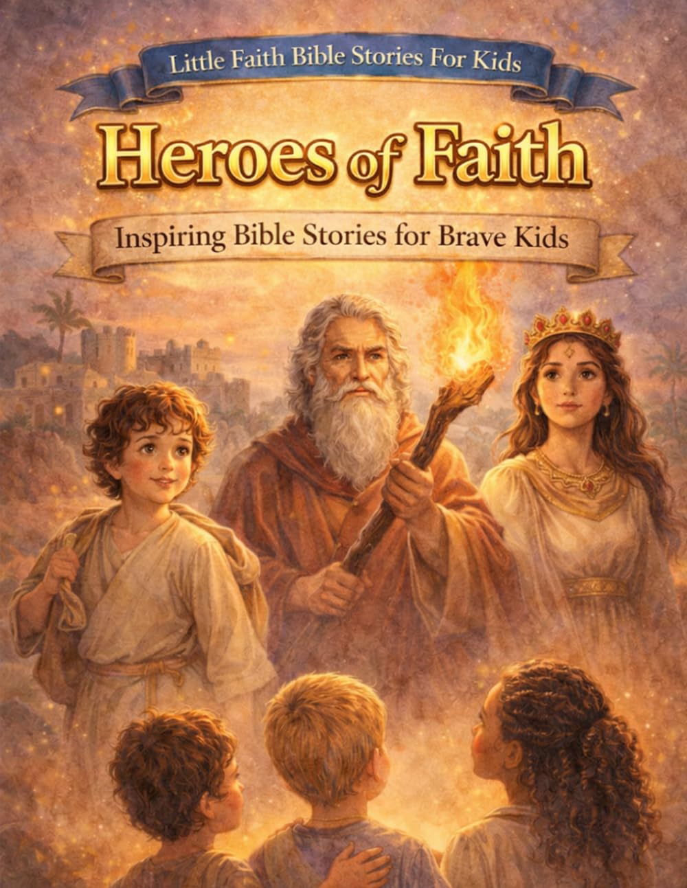 Heroes of Faith for Kids: Inspiring Bible Stories For Brave Kids (Little Faith Bible Stories for Kids)