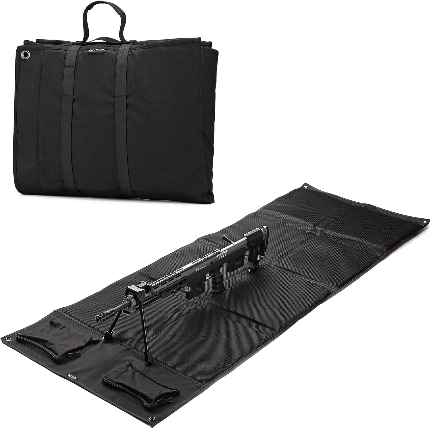 JIPIMON Shooting Mat with Two Accessory Pockets Shooting