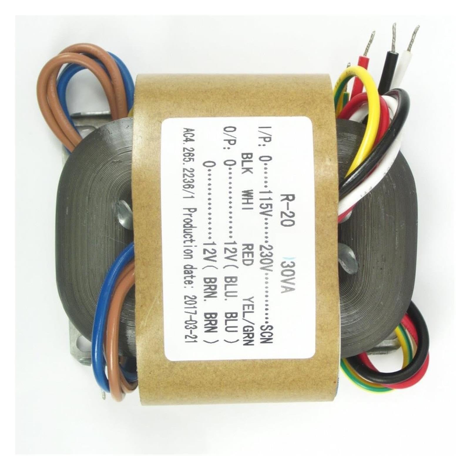 1 transformador de Audio R-Core for preamplificador.