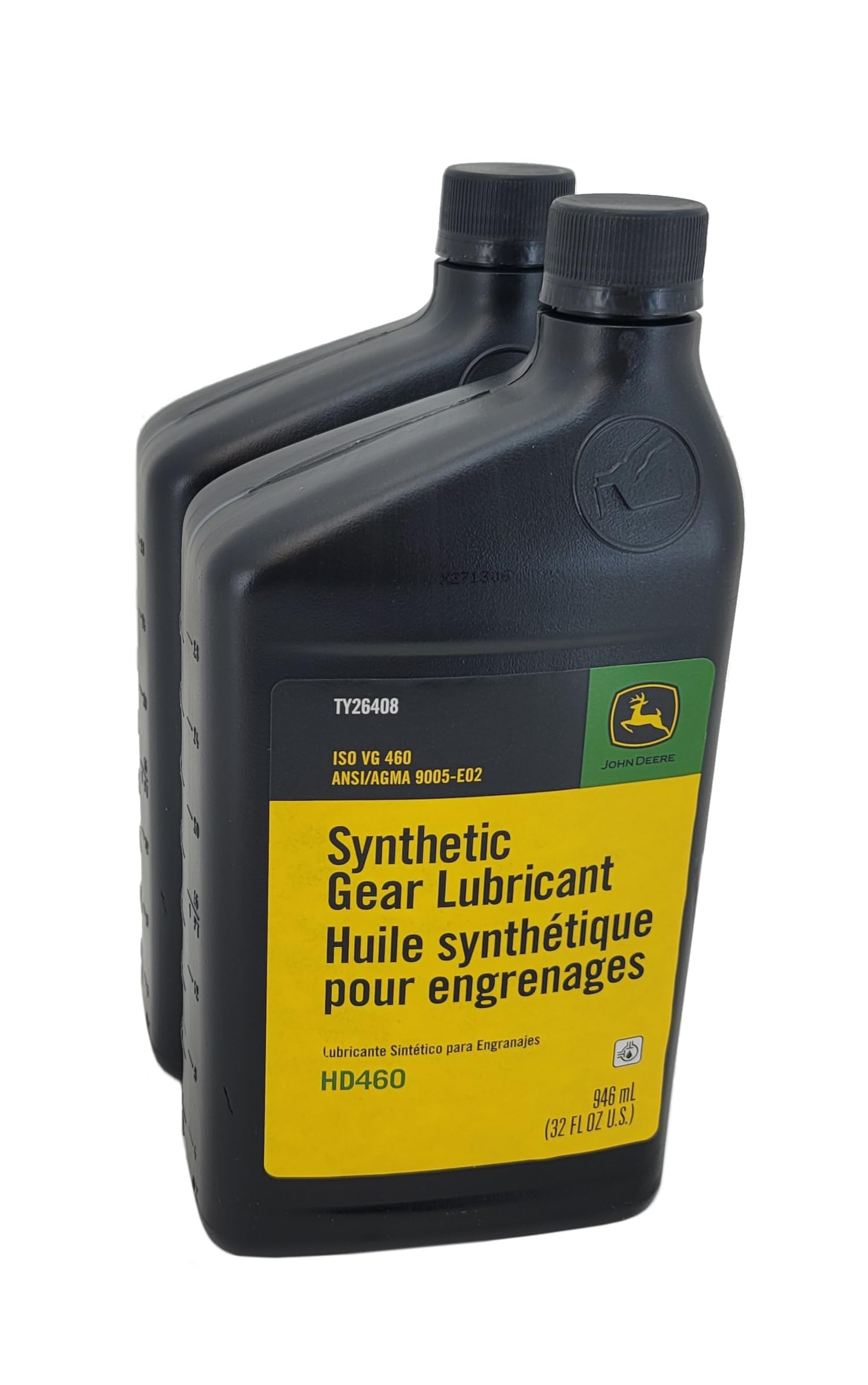 John Deere (2 Pack) Original Equipment Synthetic Gear Lubricant - TY26408