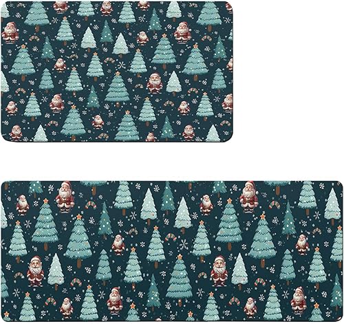 Tapete de baño de Navidad para bañera, antideslizante, de secado rápido y absorbente, tierra de diatomeas, fregadero, dormitorio, cocina, lavable,