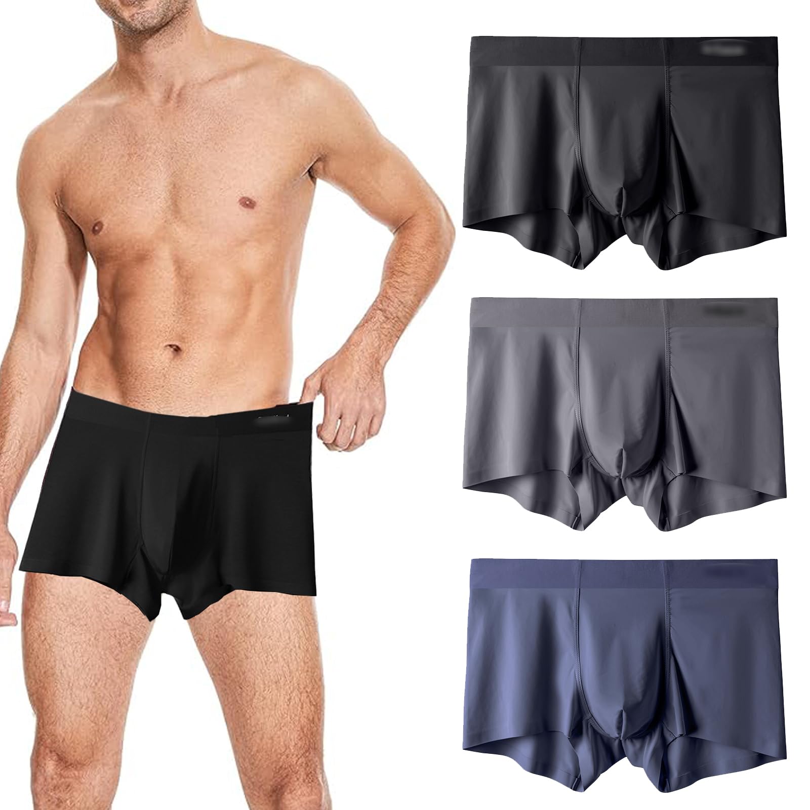 Amazon.com: 3PCS Nowazton Boxer Briefs, Nowazton Men'S Boxer
