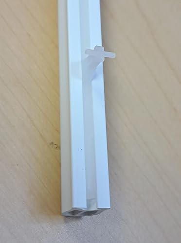 Miniatura 3 de Conector deslizante de reparación de obturador para obturador de polisatín (2 Conectar 3.25 "espaciamiento central)