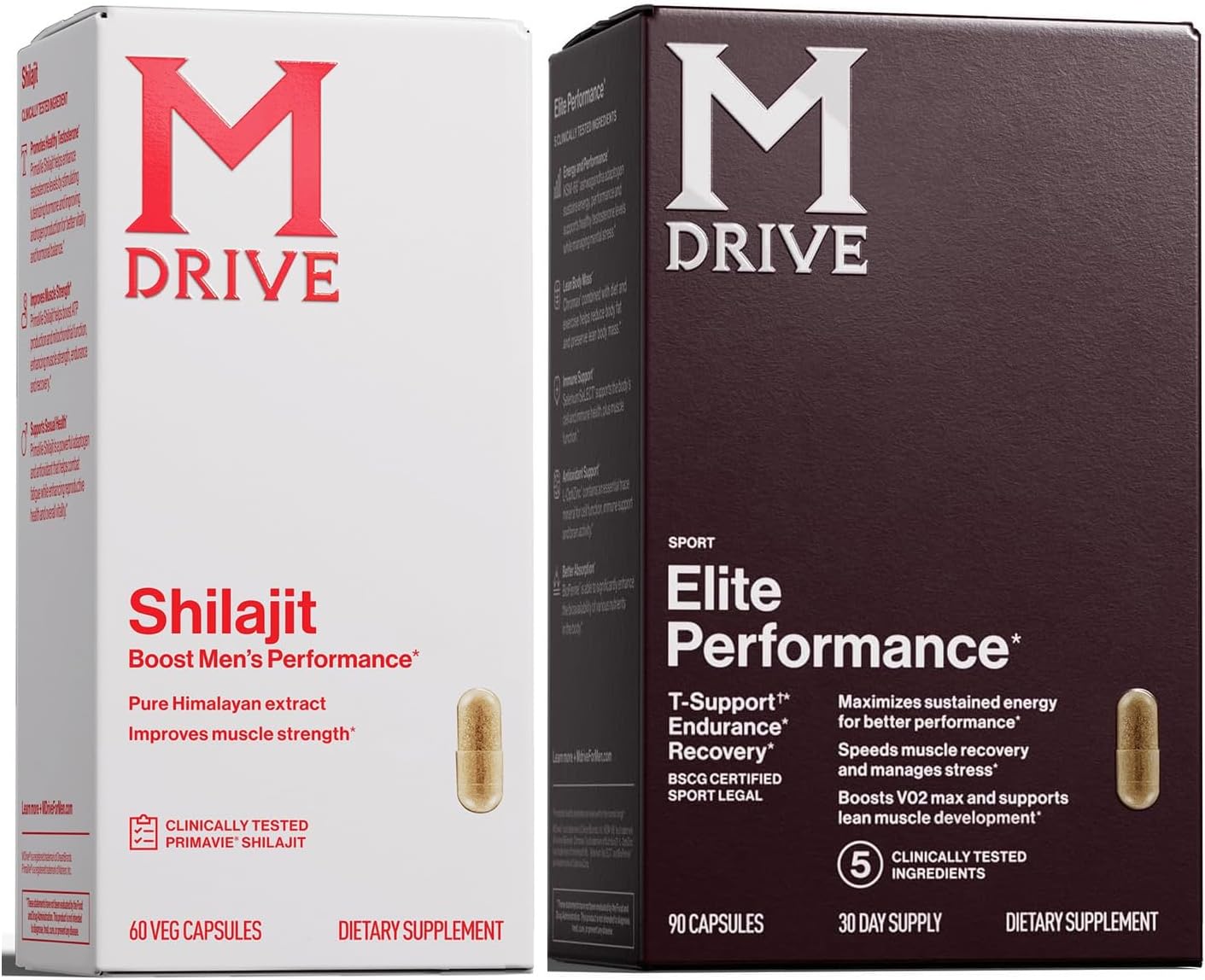Mdrive Elite Testosterone Booster Shilajit