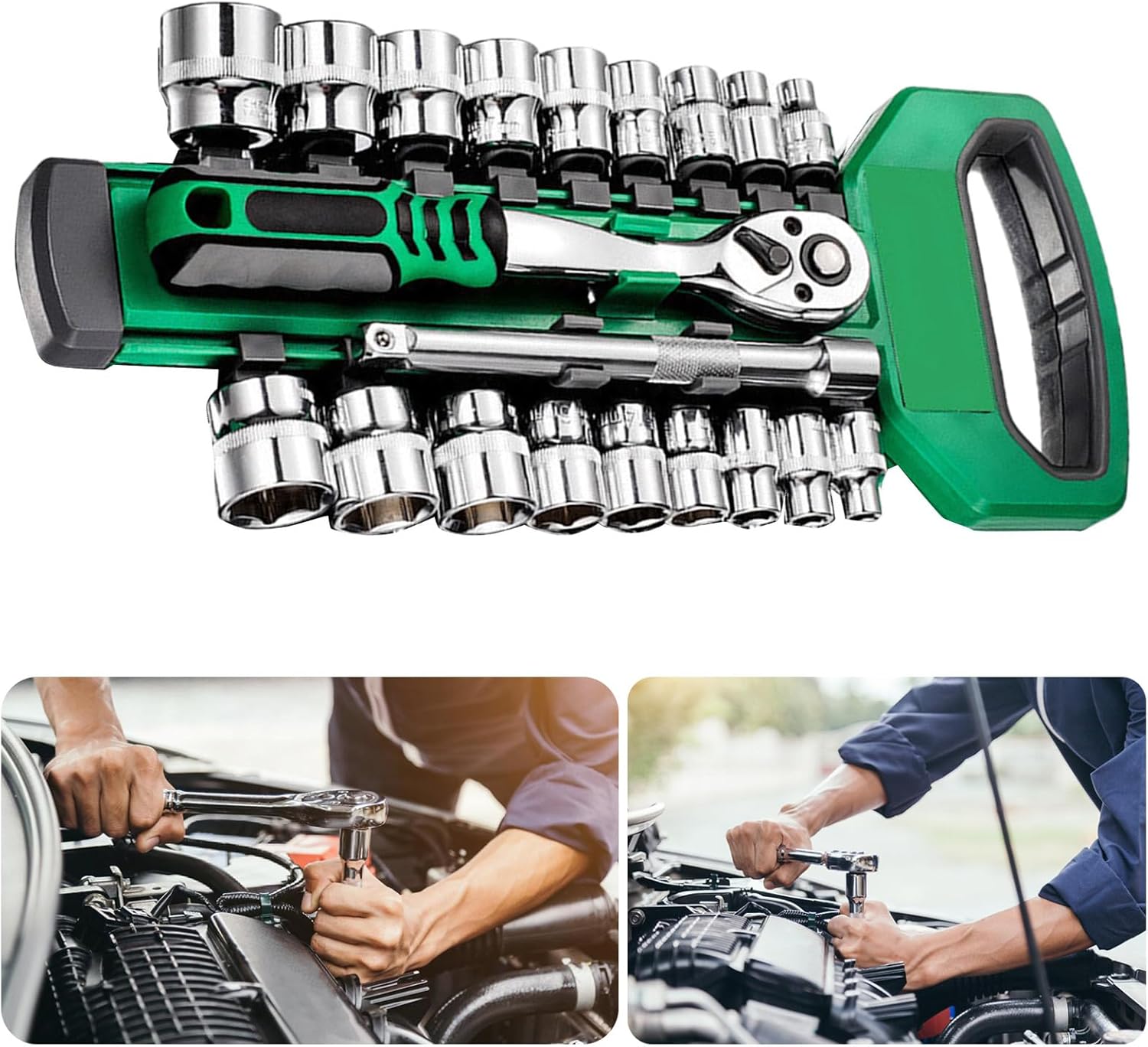 Multifunctional Ratchets Wrench Set With Enhances Durability And Efficiency Suitable For Household & Outdoor Maintenance