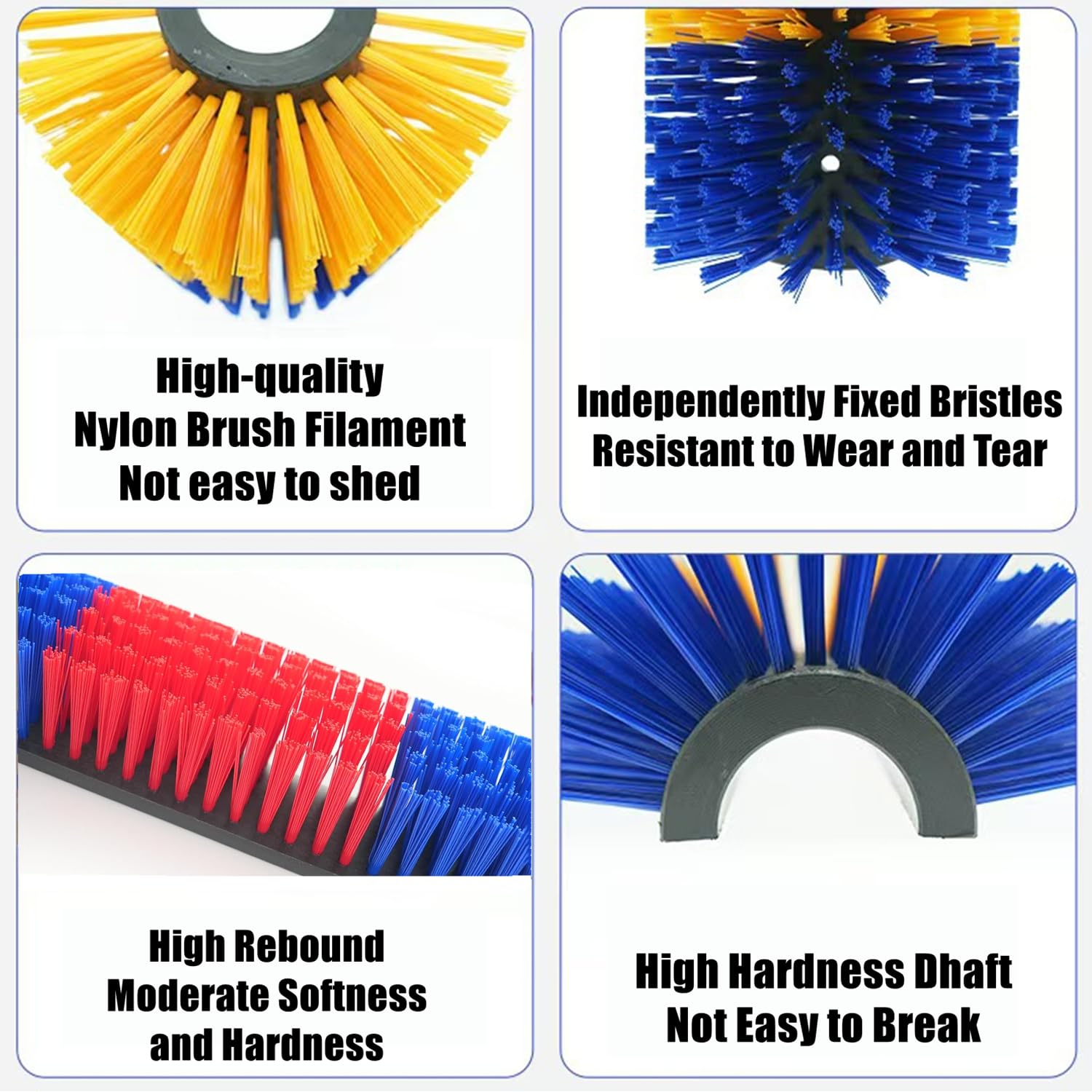Spazzola per Tiragraffi per Bestiame Spazzola di Grattare per Cavalli Mucche Spazzole Antigraffio per Alleviare Prurito alla Schiena per Maiali Capre Bovini (blu/rosso, 40 cm)