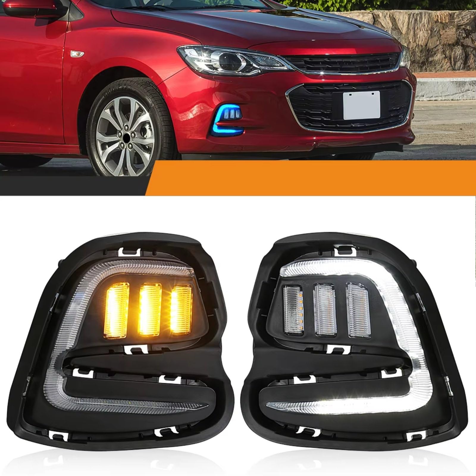 Fendinebbia Per Auto Per Chevrolet Per Cavalier 2016 2017 2018 2019