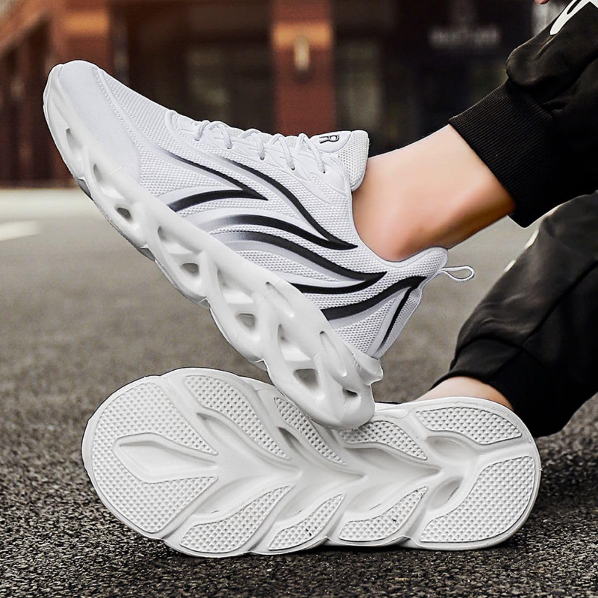 Hochwertige Laufschuhe Modische Laufschuhe Lauftrainer Herren Laufschuhe Damen Laufschuhe Leichte und atmungsaktive Laufschuhe