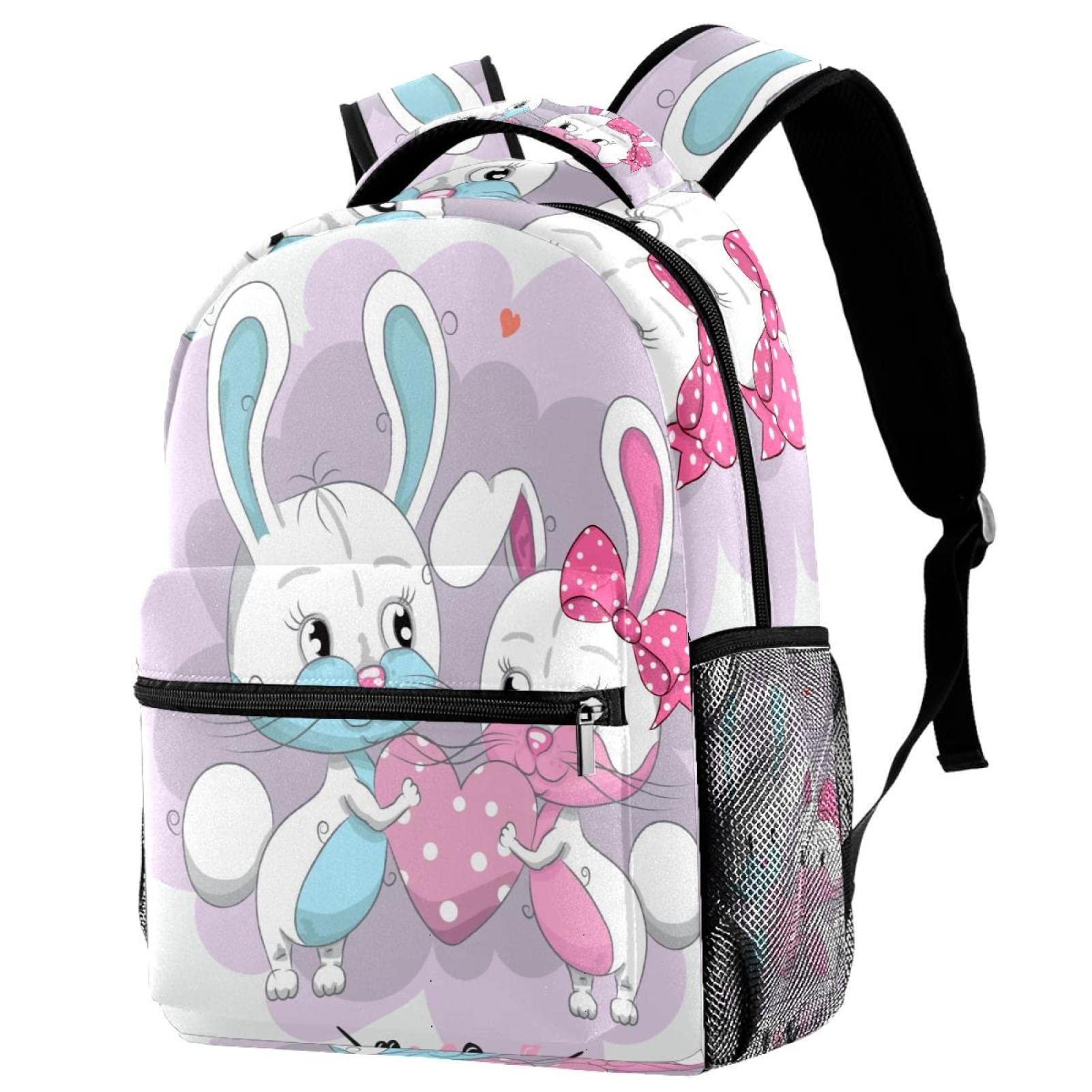 Sac à dos lapin au style classique avec bretelles confortables - 7
