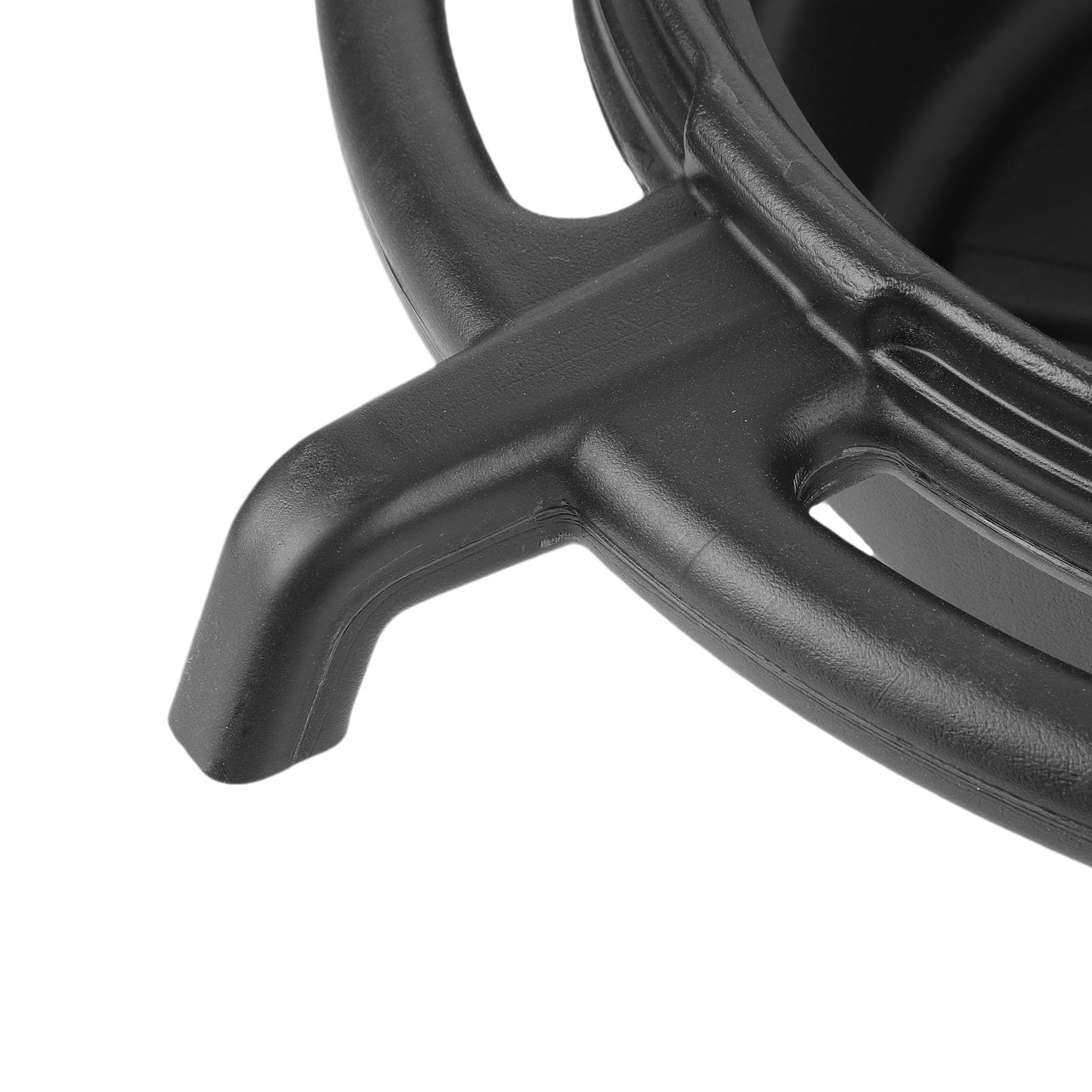 Tbest Drain Padella Olio 10 Litri in Plastica Nera Anti Splashing Motore Drip Catcher per Negozio di Lavoro Domestico
