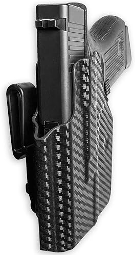 Miniatura 3 de IWB Tuckable Claw Holster - Inside The Waistband - Red Dot Ready fits GL 43X MOS with TLR-6