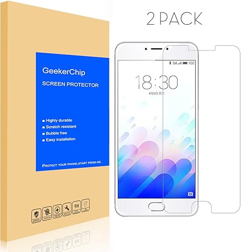 GeekerChip Vetro Temperato MEIZU Note 5 5 Pellicola Protettiva 2 Pack Pellicola Protettiva Schermo Vetro Temperato per MEIZU Note 5 5 GeekerChip Vetro Temperato MEIZU Note 5 5 Pellicola Protettiva 2 Pack Pellicola Protettiva Schermo Vetro Temperato per MEIZU Note 5 5