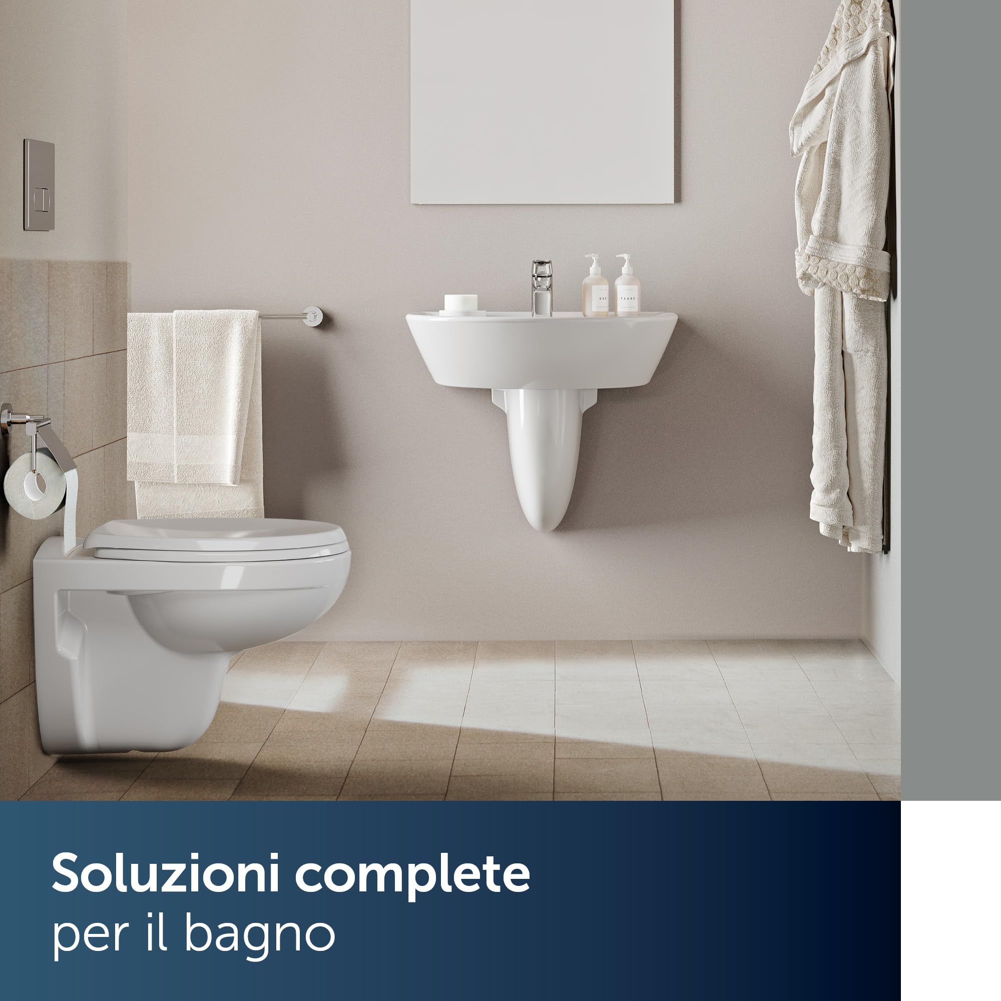 Ideal Standard Eurovit Sedile WC universale, sedile WC ovale resistente, resistente ai raggi UV e con portata fino a 150 kg, in robusto duroplast – Bianco (370x440 mm)