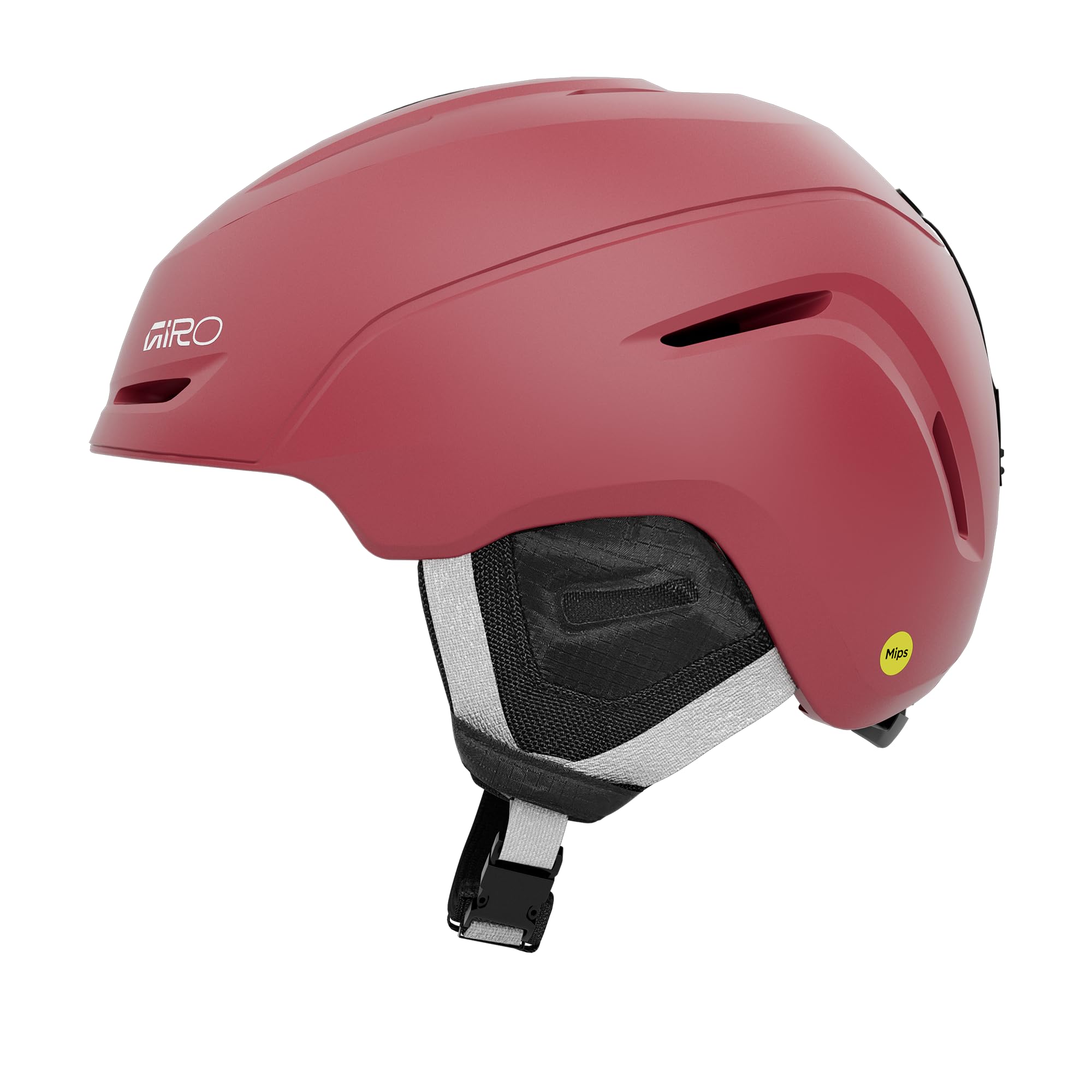 Giro Neo Jr. MIPS Kids Snow Helmet - Matte Red - Size M (55.5-59cm) — image 1