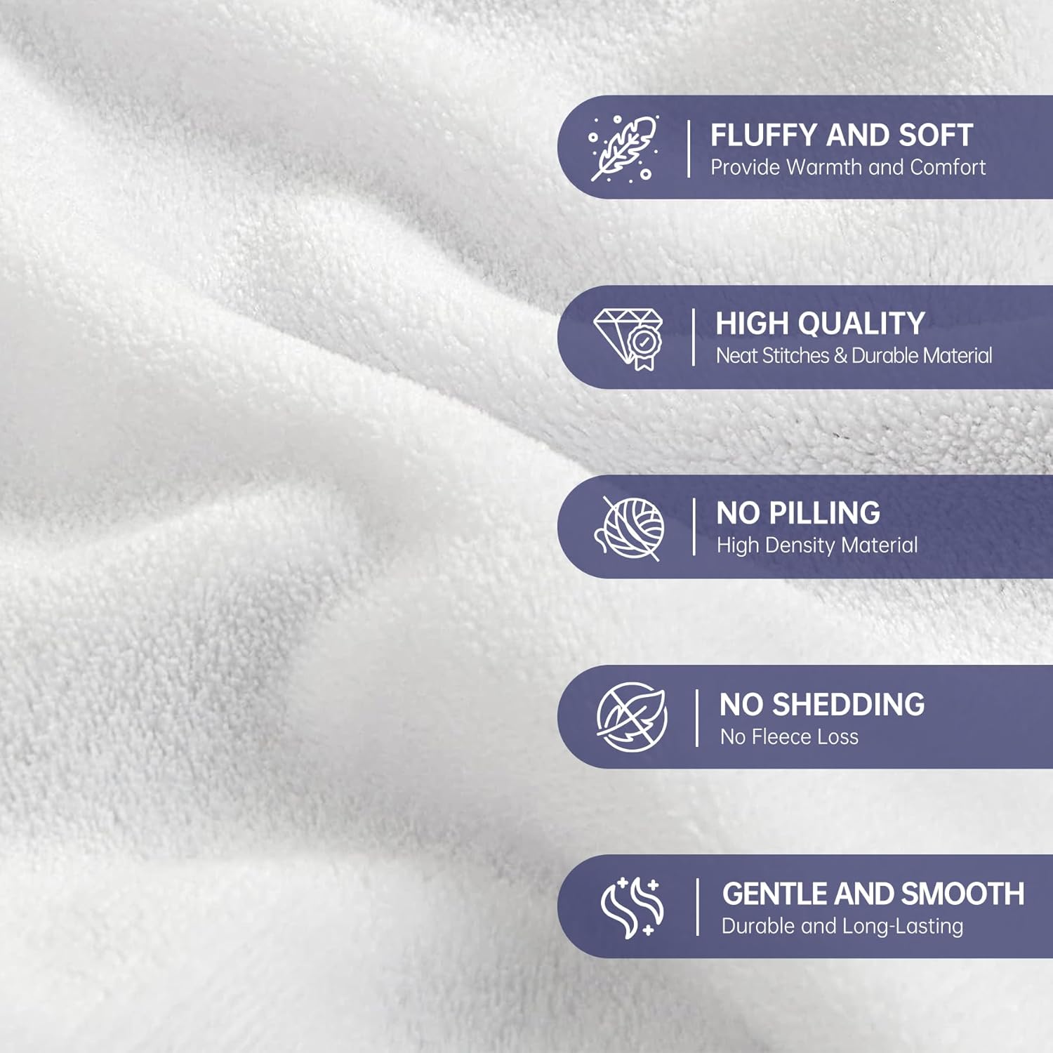 Afterprints Grandma Gifts Blanket, Birthday, Valentines Gifts for Grandma from Grandkids, Best Grandmother Presents, Hug Floral Throw Blankets 50'' x 60'' - Image 5