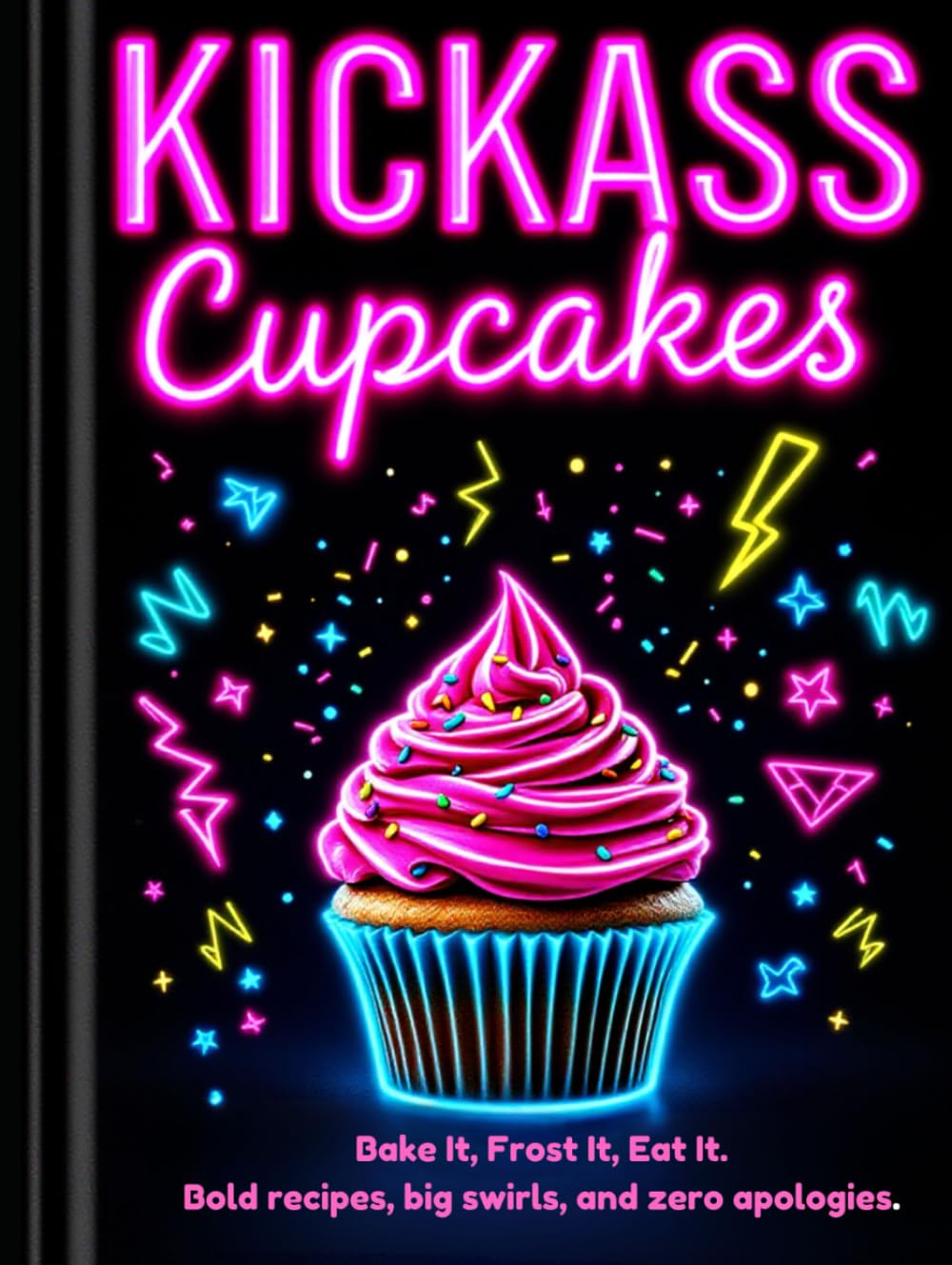 KICKASS Cupcakes: Bake It, Frost It, Eat It. Bold recipes, big swirls, and zero apologies. (KICKASS SERIES)      Hardcover – March 29, 2025