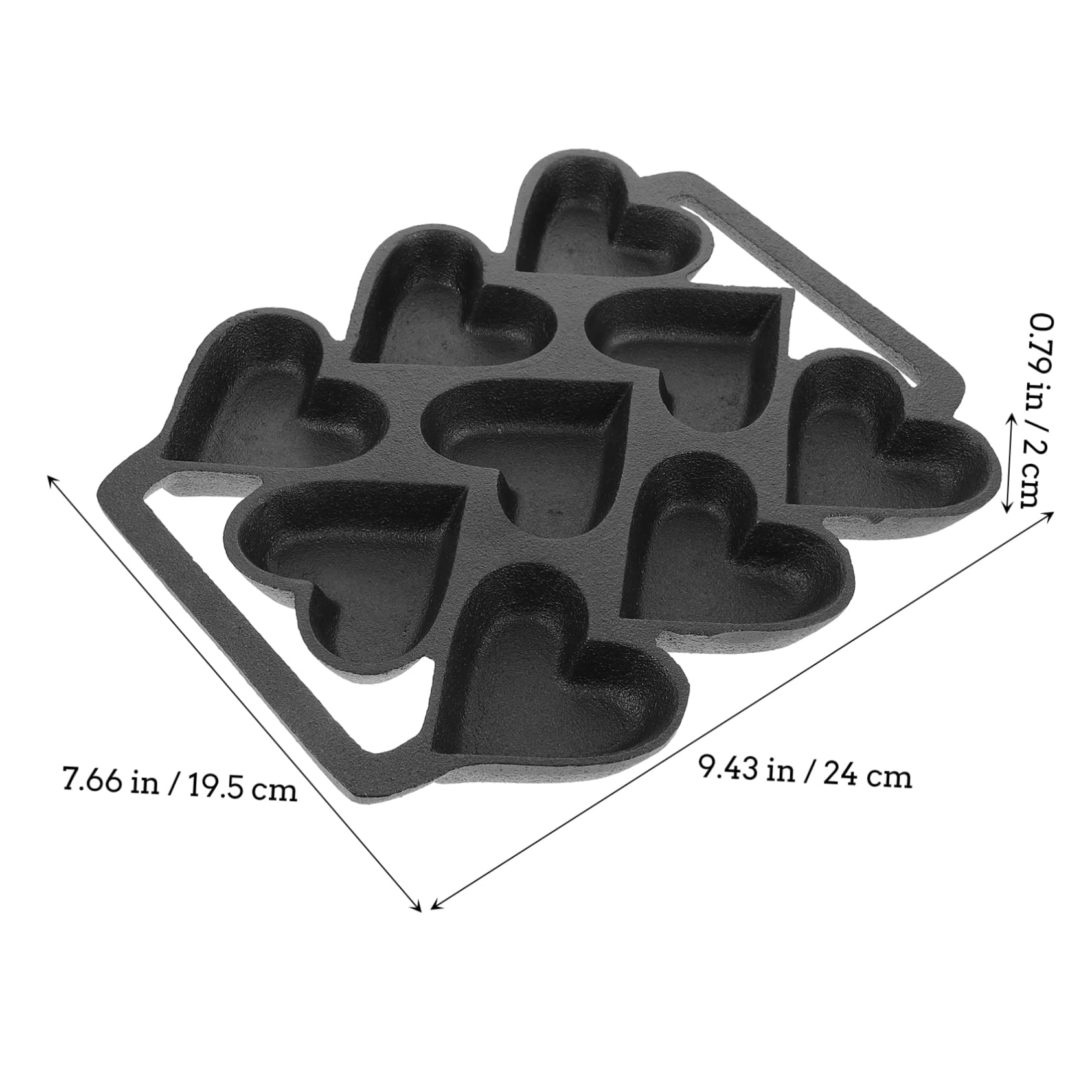 ABOOFAN Flan Molds Heart Shaped Heart-shaped Cake Mold Kitchen Baking Tool Simple Generous