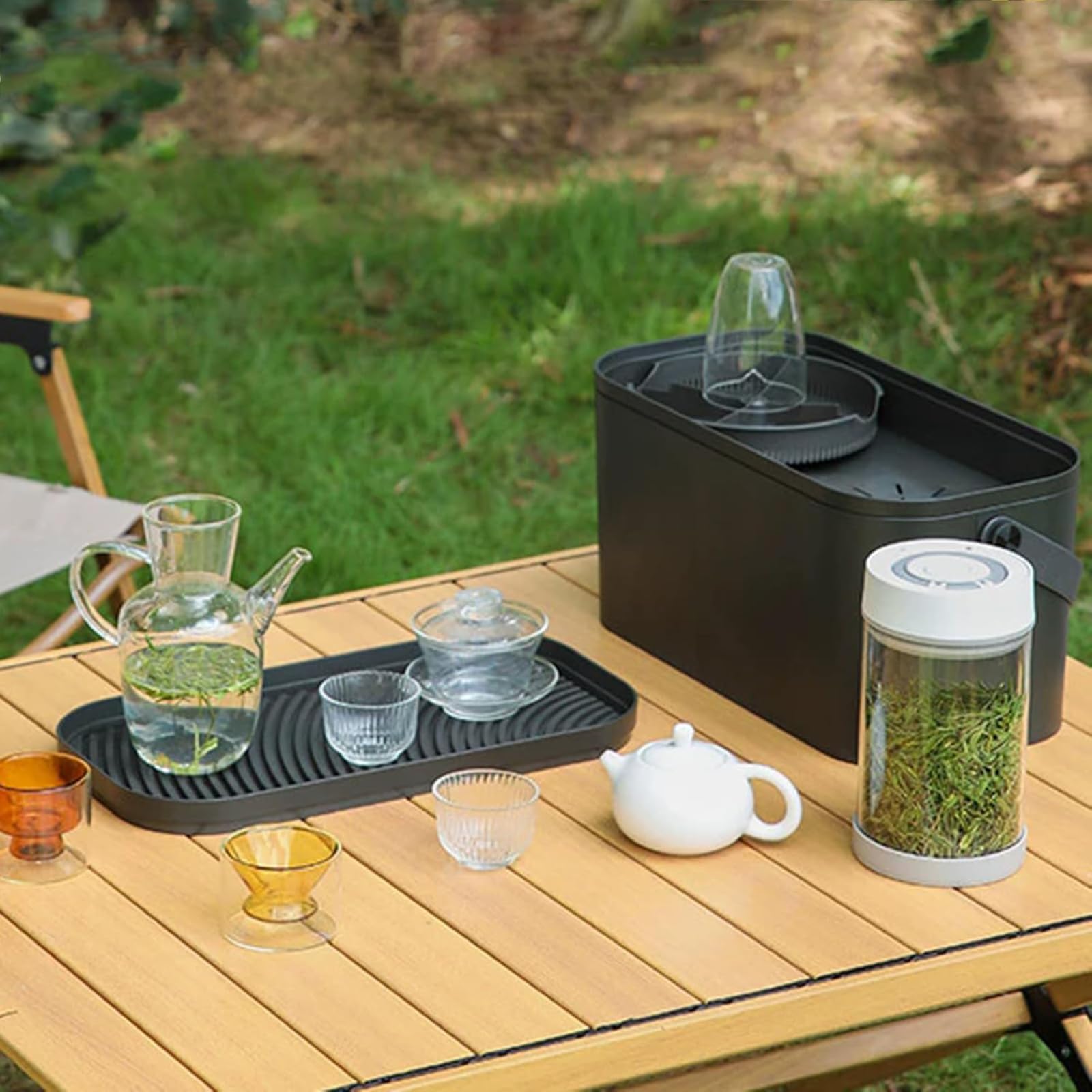Lavavasos Eléctrico De Sobremesa A Alta Presión, con Depósito De Agua De 2,6 L + 3,5 L, Limpieza Profunda De 360°, Recargable, para Vasos con Diámetro De Abertura De 3 A 15 Cm