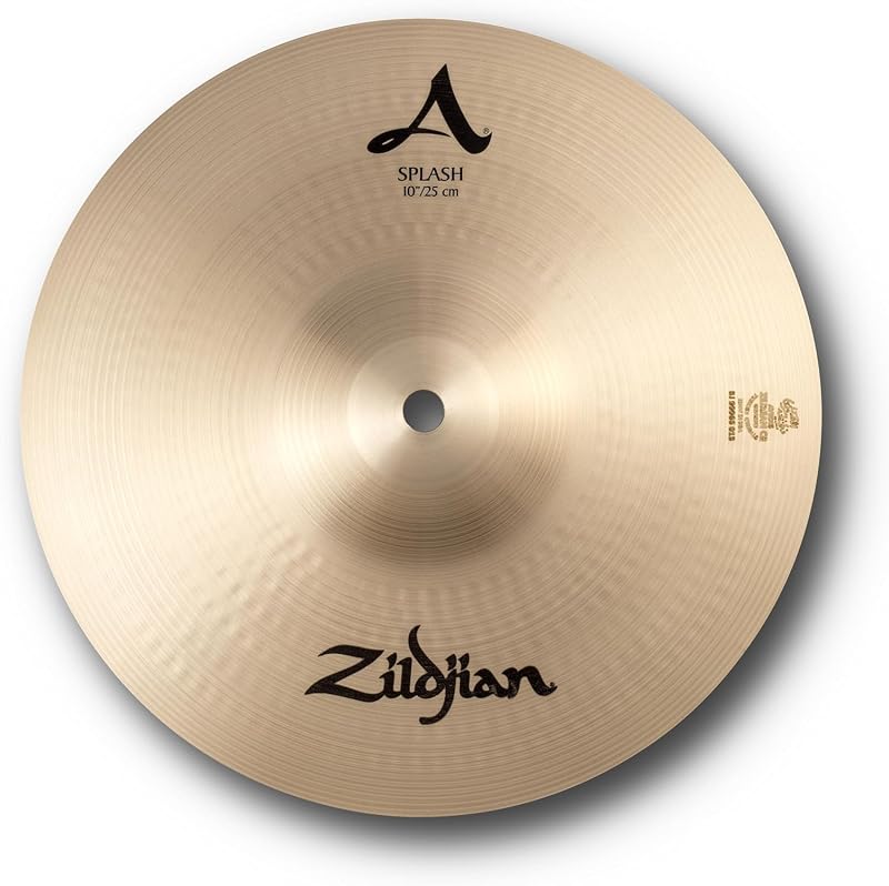 A0211 Platillo A Splash de 10" | Ráfaga brillante y rápida, color de acento de decadencia rápida, pieza de efectos de 10 pulgadas para cualquier batería, construcción Pro Bronze