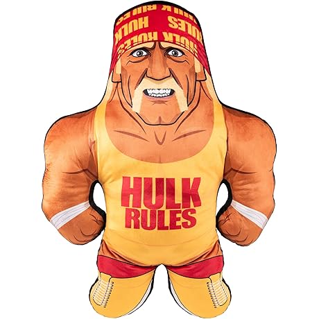 WWE Brawlin' Buddies Hulk Hogan Bleacher Buddy