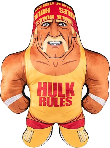Bleacher Creatures WWE Hulk Hogan - Juguete de peluche suave de 24 pulgadas