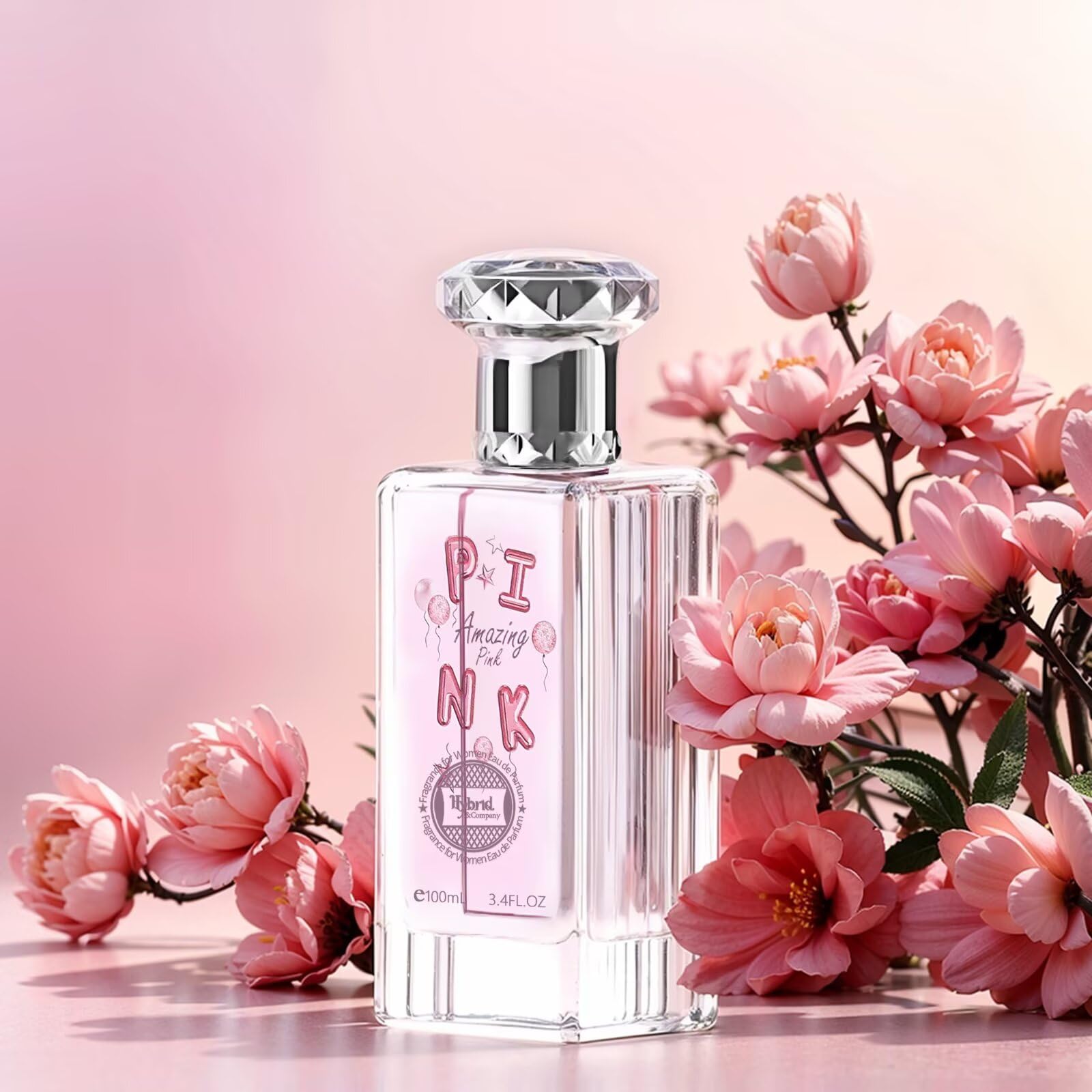 Amazon.com : Hybrid & Company Women Amazing Pink Pour Femme Eau De