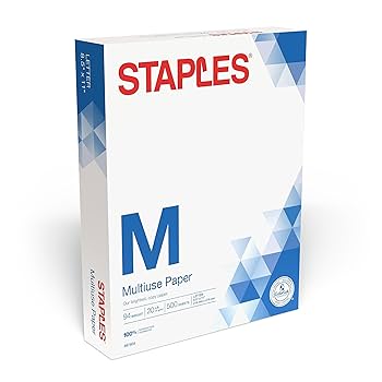 LB ホワイト Amazon.com : Multiuse Copy Paper, 20 Lb, 94 Bright, 8 1/2