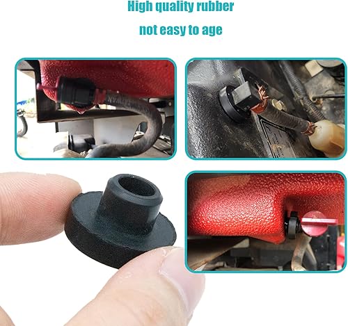 Miniatura 6 de 125-336 Buje de depósito de combustible compatible con Stens pieza de repuesto Toro 46-6560 (paquete de 2)